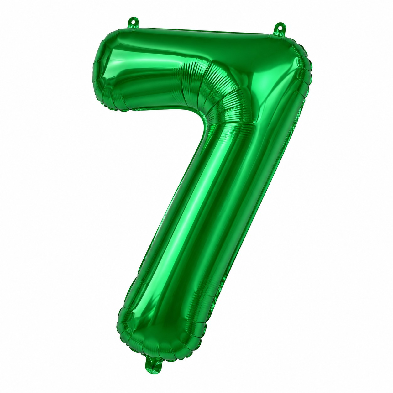 بادکنک فویلی عدد 7 سبز چمنی