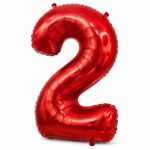 عدد فویل رنگی 32اینچ 2قرمز