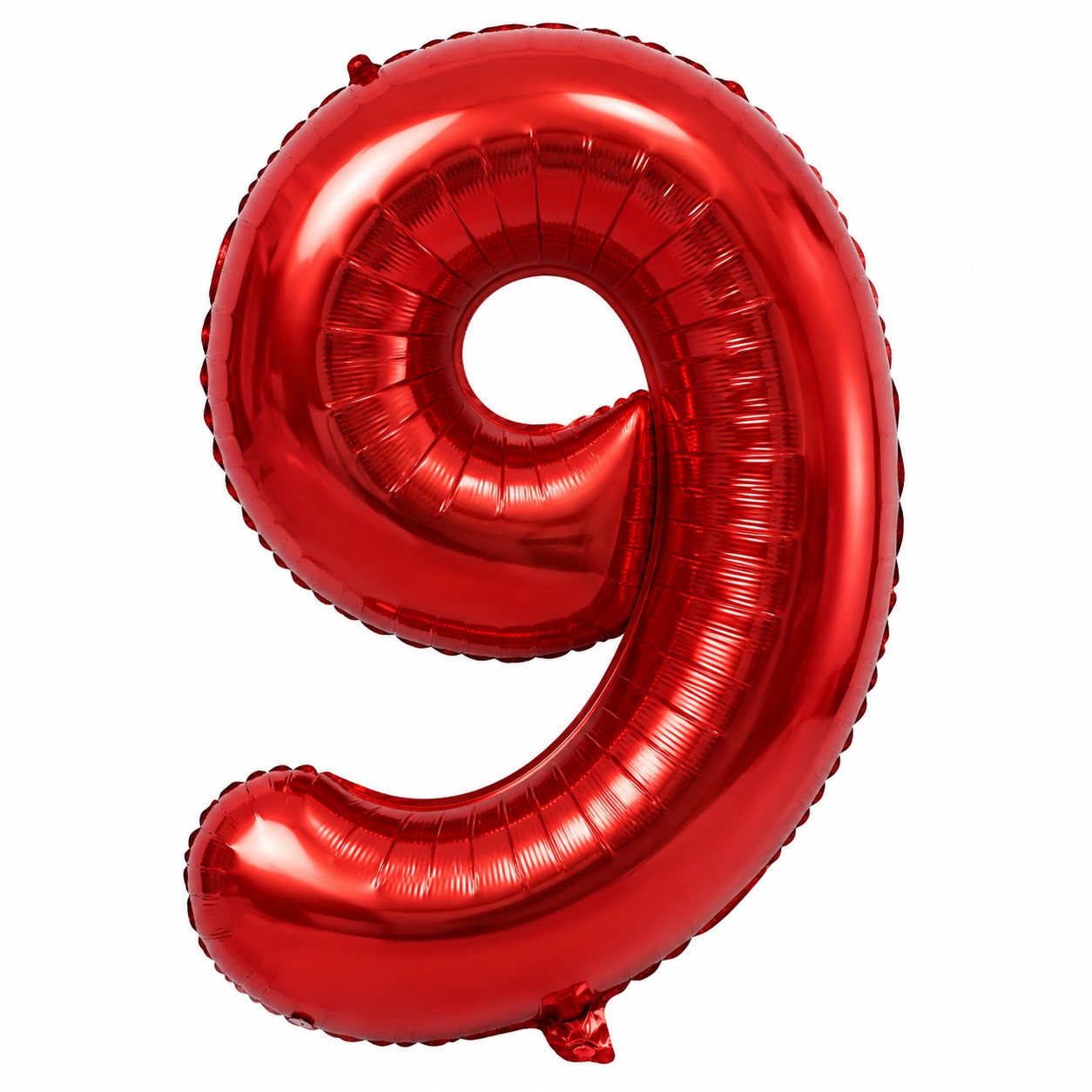 بادکنک فویلی عدد 9قرمز
