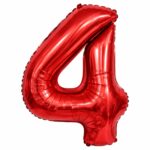فویل عدد 32اینچ 4قرمز