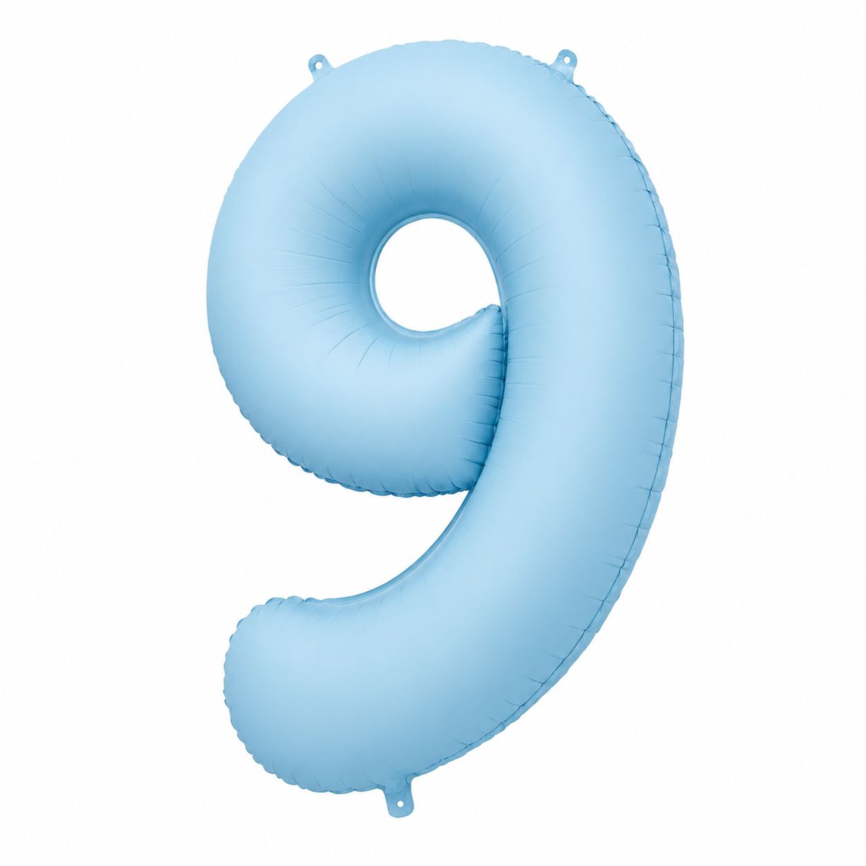 بادکنک فویلی عدد 9ابی