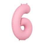 فویل عدد 32اینچ عدد 6صورتی