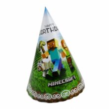کلاه تم تولد ماین کرافت (Minecraft) مقوایی | مدل بوقی فانتزی