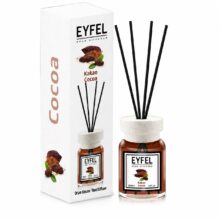 بسته بندی اسانس خوشبو کننده هوا ایفل مدل کاکائو (Cocoa) حجم 120 میلی لیتر