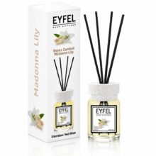 بسته بندی اسانس خوشبو کننده هوا ایفل مدل زنبق سفید (White Lily) حجم 120 میلی لیتر
