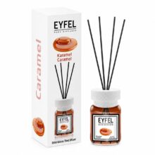 بسته بندی اسانس خوشبو کننده هوا ایفل مدل کارامل (Caramel) حجم 120 میلی لیتر