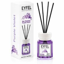 بسته بندی اسانس خوشبو کننده هوا ایفل مدل گل بنفشه (purple violet) حجم 120 میلی لیتر