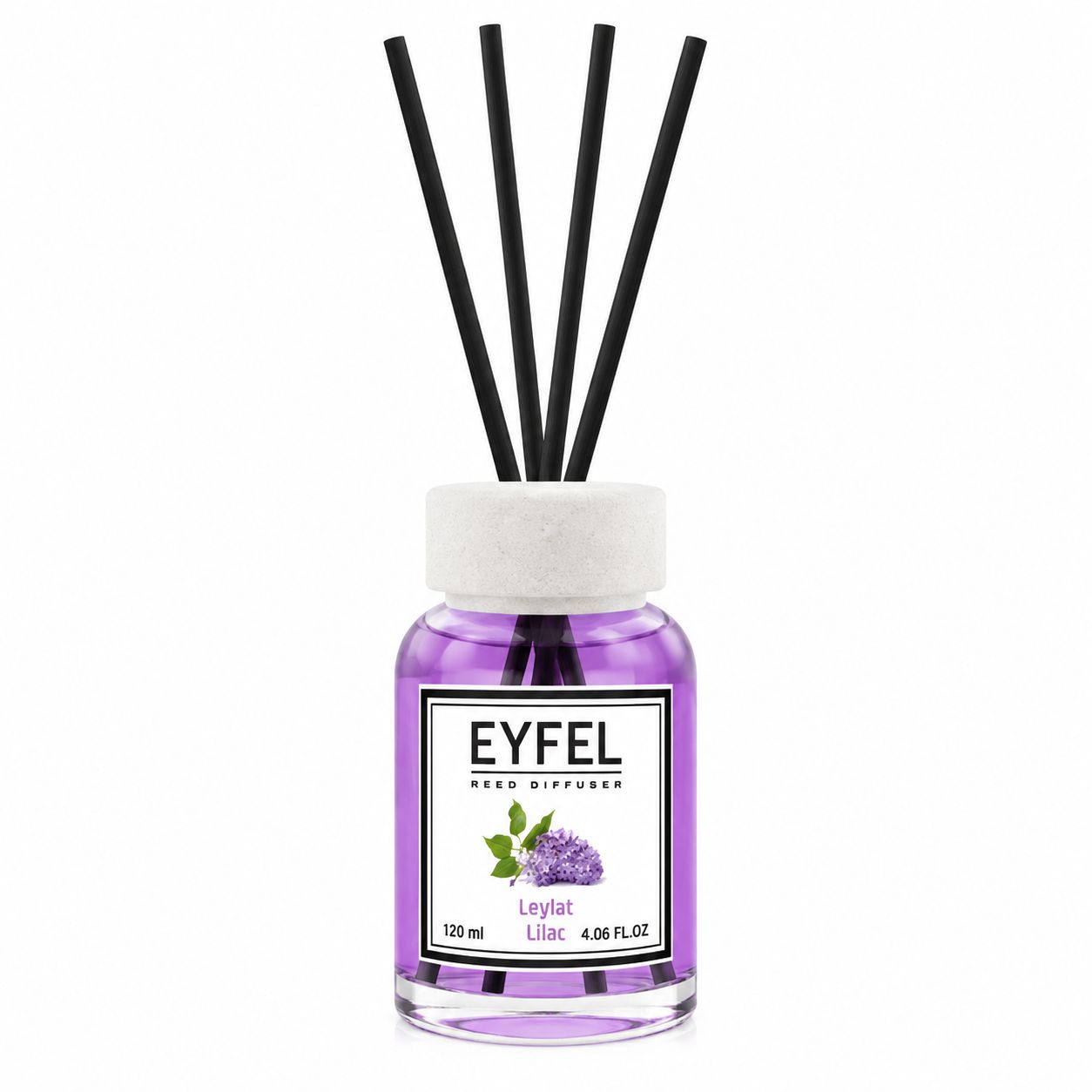 اسانس خوشبو کننده هوا ایفل مدل یاس بنفش (Lilac) حجم 120 میلی لیتر